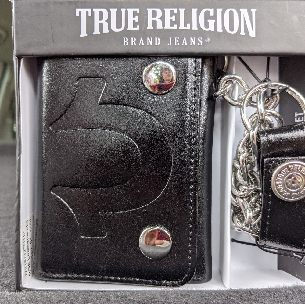 True religion Chain wallet